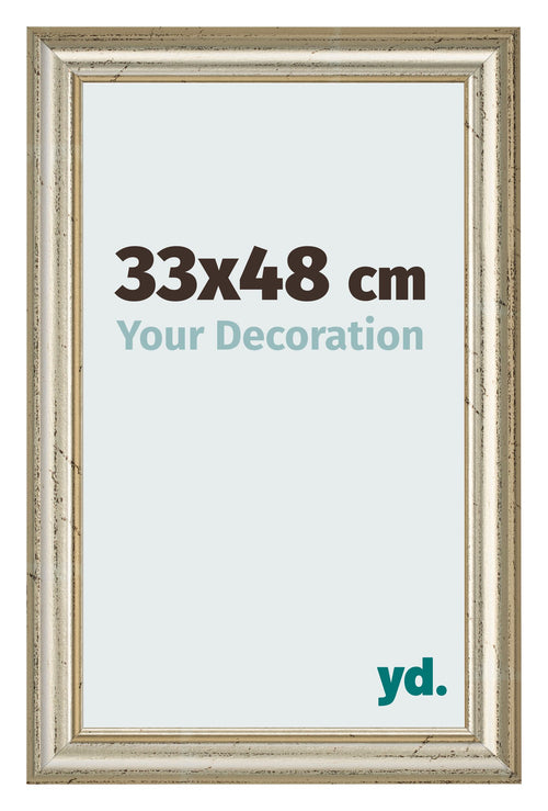 Cornice 33x48cm Lucentezza Metallica MDF Lazio Davanti Dimensione | Yourdecoration.it