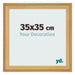 Cornice 35x35cm Veta De Pino MDF Lazio Davanti Dimensione | Yourdecoration.it