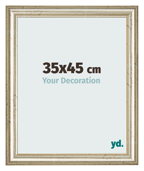 Cornice 35x45cm Lucentezza Metallica MDF Lazio Davanti Dimensione | Yourdecoration.it