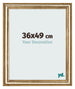 Cornice 36x49cm Oro Antico MDF Lazio Davanti Dimensione | Yourdecoration.it