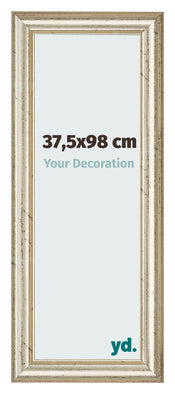 Cornice 37 5x98cm Lucentezza Metallica MDF Lazio Davanti Dimensione | Yourdecoration.it