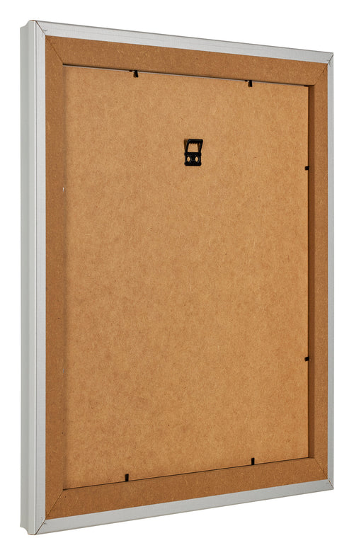 Cornice 40x40cm Argento Opaco MDF Lazio Retro Obliquo | Yourdecoration.it