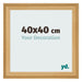 Cornice 40x40cm Veta De Pino MDF Lazio Davanti Dimensione | Yourdecoration.it