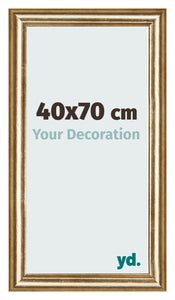 Cornice 40x70cm Oro Antico MDF Lazio Davanti Dimensione | Yourdecoration.it