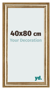 Cornice 40x80cm Oro Antico MDF Lazio Davanti Dimensione | Yourdecoration.it