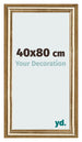 Cornice 40x80cm Oro Antico MDF Lazio Davanti Dimensione | Yourdecoration.it