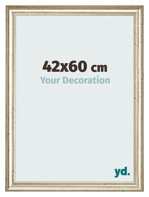 Cornice 42x60cm Lucentezza Metallica MDF Lazio Davanti Dimensione | Yourdecoration.it