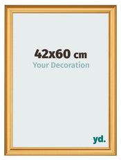 Cornice 42x60cm Oro Opaco MDF Lazio Davanti Dimensione | Yourdecoration.it