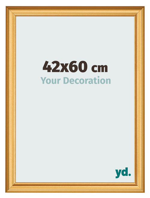 Cornice 42x60cm Oro Opaco MDF Lazio Davanti Dimensione | Yourdecoration.it