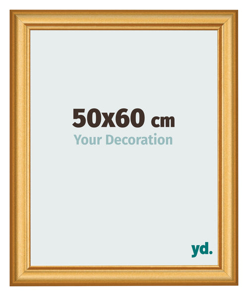 Cornice 50x60cm Oro Opaco MDF Lazio Davanti Dimensione | Yourdecoration.it