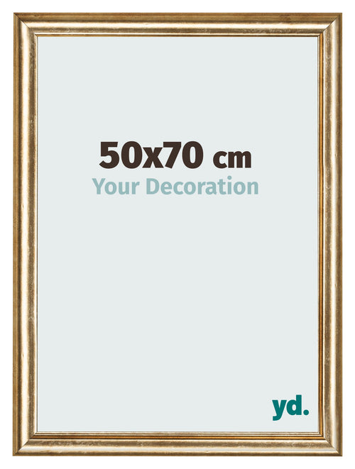 Cornice 50x70cm Oro Antico MDF Lazio Davanti Dimensione | Yourdecoration.it
