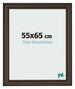 Cornice 55x65cm Quercia Scura MDF Lazio Davanti Dimensione | Yourdecoration.it