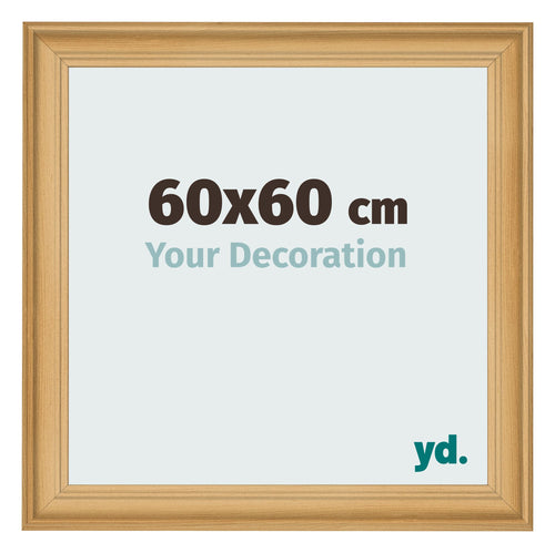 Cornice 60x60cm Veta De Pino MDF Lazio Davanti Dimensione | Yourdecoration.it