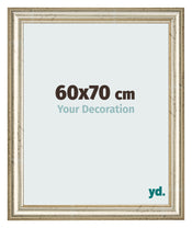 Cornice 60x70cm Lucentezza Metallica MDF Lazio Davanti Dimensione | Yourdecoration.it