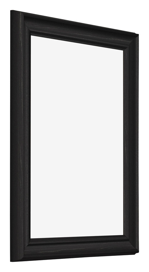 Cornice 60x80cm Grana Di Legno Nero MDF Lazio Davanti Obliquo | Yourdecoration.it