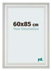 Cornice 60x85cm Bianco Spazzato MDF Lazio Davanti Dimensione | Yourdecoration.it