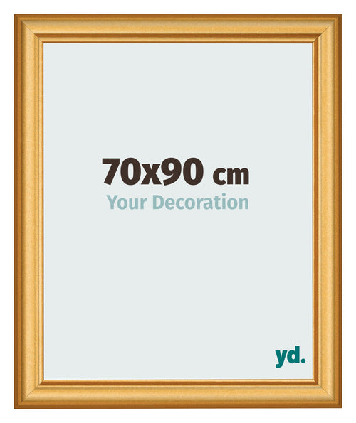 Cornice 70x90cm Oro Opaco MDF Lazio Davanti Dimensione | Yourdecoration.it