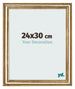 Cornice 24x30cm Oro Antico MDF Lazio Davanti Dimensione | Yourdecoration.it