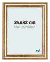 Cornice 24x32cm Oro Antico MDF Lazio Davanti Dimensione | Yourdecoration.it