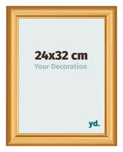 Cornice 24x32cm Oro Opaco MDF Lazio Davanti Dimensione | Yourdecoration.it