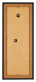 Cornice 25x75cm Grana Di Legno Nero MDF Lazio Retro | Yourdecoration.it