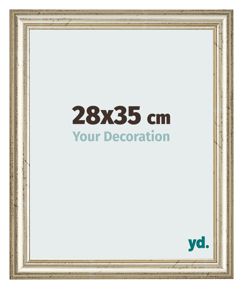 Cornice 28x35cm Lucentezza Metallica MDF Lazio Davanti Dimensione | Yourdecoration.it