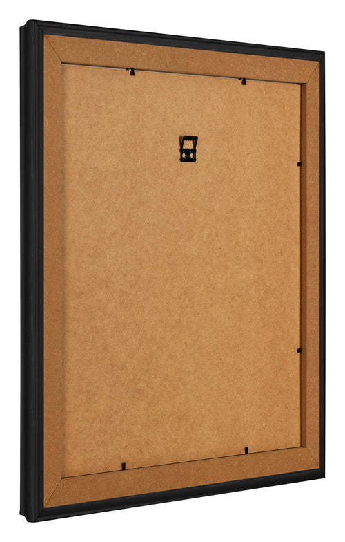 Cornice 30x30cm Grana Di Legno Nero MDF Lazio Retro Obliquo | Yourdecoration.it