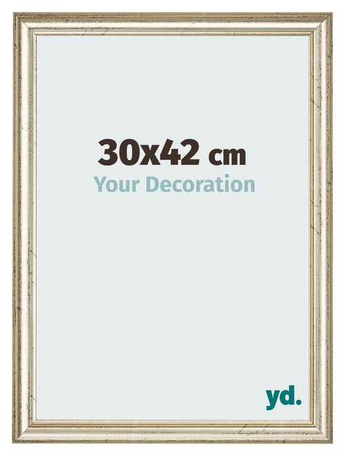 Cornice 30x42cm Lucentezza Metallica MDF Lazio Davanti Dimensione | Yourdecoration.it