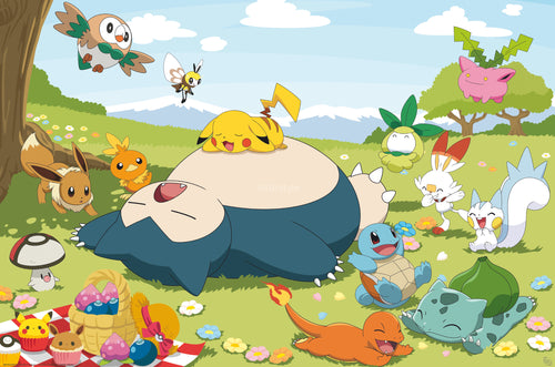 Poster Pokemon Picnic Day 61x91 5cm GBYDCOA016 | Yourdecoration.it