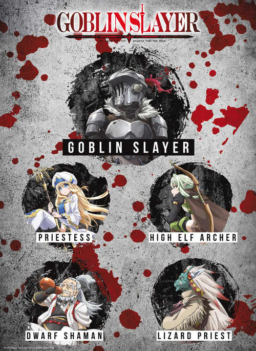 Goblin Slayer Characters Poster 38X52cm | Yourdecoration.it