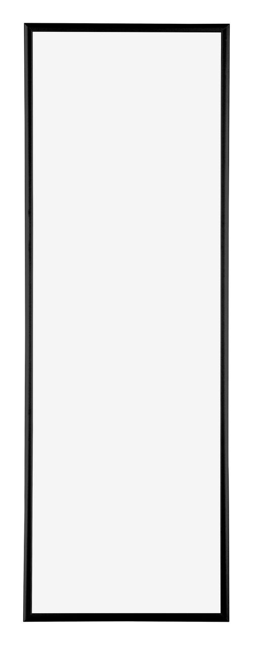 Austin Alluminio Cornice 37 5x98cm Nero Lucente Davanti | Yourdecoration.it