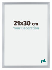 Catania MDF Cornice 21x30cm Argento Dimensione | Yourdecoration.it