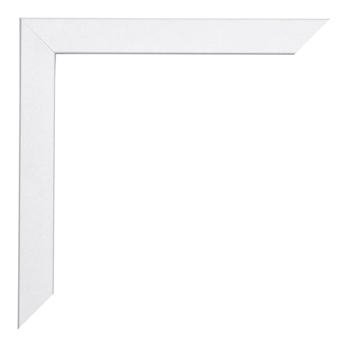 Catania MDF Cornice 45x45cm Bianco Dettaglio Angolo | Yourdecoration.it