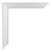 Catania MDF Cornice 59x84cm Argento Dettaglio Angolo | Yourdecoration.it