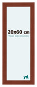 Como MDF Cornice 20x60cm Ciliegie Davanti Dimensione | Yourdecoration.it