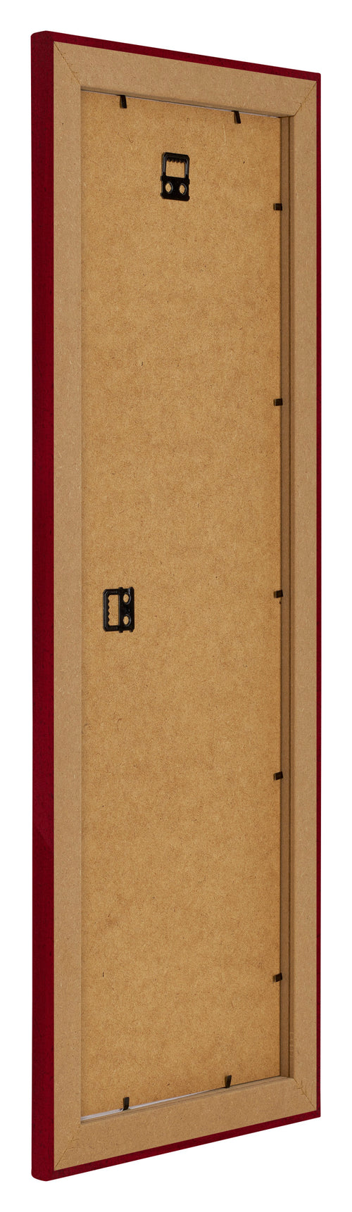 Como MDF Cornice 33x98cm Vino Rosso Spazzato Retro Obliquo | Yourdecoration.it