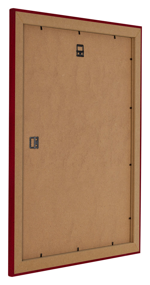 Como MDF Cornice 40x55cm Vino Rosso Spazzato Retro Obliquo | Yourdecoration.it