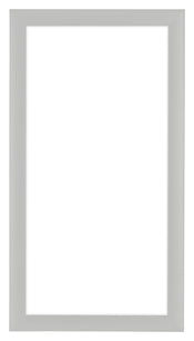 Como MDF Cornice 40x80cm Bianco Grana Di Legno Davanti | Yourdecoration.it