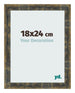 Cornice 18x24cm Blu Oro Fondente MDF Pisa Davanti Dimensione | Yourdecoration.it