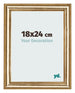 Cornice 18x24cm Oro Antico MDF Lazio Davanti Dimensione | Yourdecoration.it