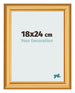 Cornice 18x24cm Oro Opaco MDF Lazio Davanti Dimensione | Yourdecoration.it