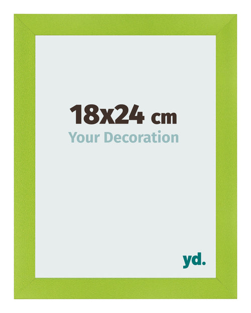 Cornice 18x24cm Verde MDF Pisa Davanti Dimensione | Yourdecoration.it