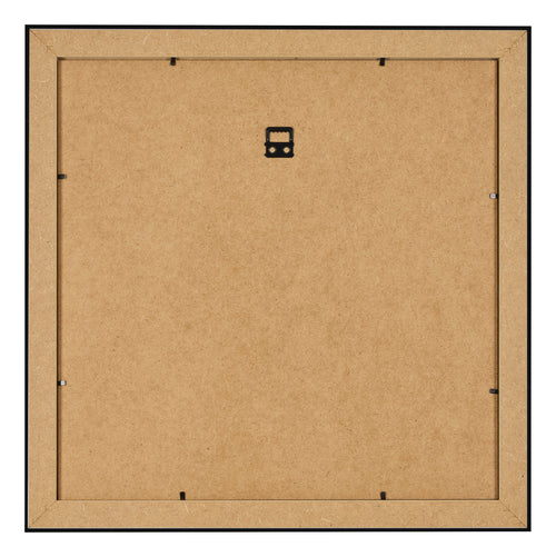 Cornice 20x20cm Nero Argento Lucido MDF Pisa Retro | Yourdecoration.it