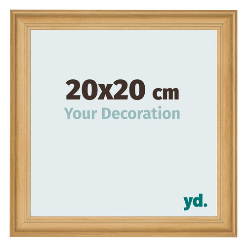 Cornice 20x20cm Veta De Pino MDF Lazio Davanti Dimensione | Yourdecoration.it