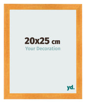 Cornice 20x25cm Arancione MDF Pisa Davanti Dimensione | Yourdecoration.it