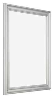 Cornice 20x25cm Argento Opaco MDF Lazio Davanti Obliquo | Yourdecoration.it