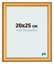 Cornice 20x25cm Oro Opaco MDF Lazio Davanti Dimensione | Yourdecoration.it