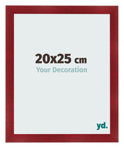 Cornice 20x25cm Vino Rosso Spazzato MDF Pisa Davanti Dimensione | Yourdecoration.it