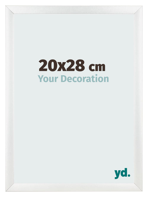 Cornice 20x28cm Bianco Vintage MDF Pisa Davanti Dimensione | Yourdecoration.it