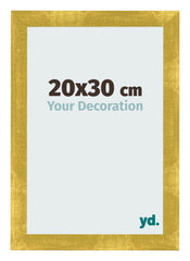 Cornice 20x30cm Oro Vintage MDF Pisa Davanti Dimensione | Yourdecoration.it